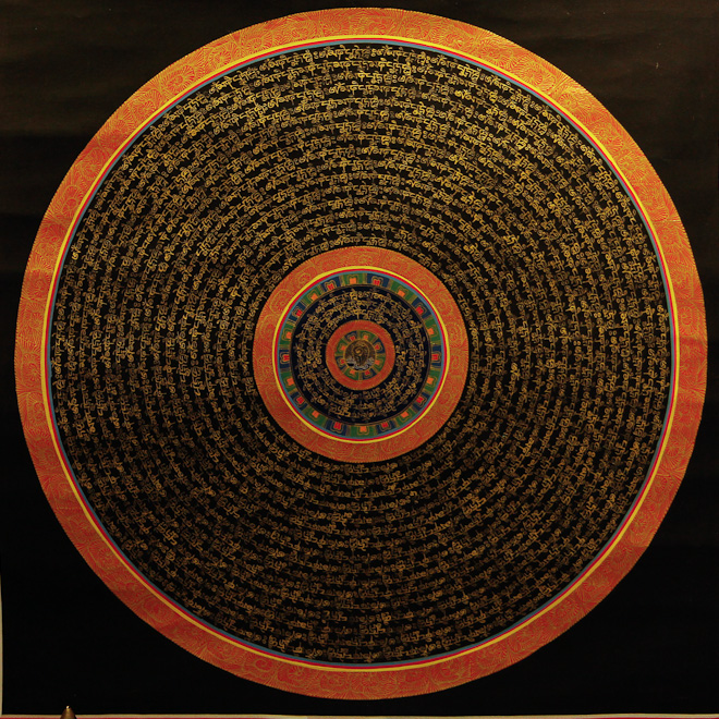 Cina pittura buddista Thanka