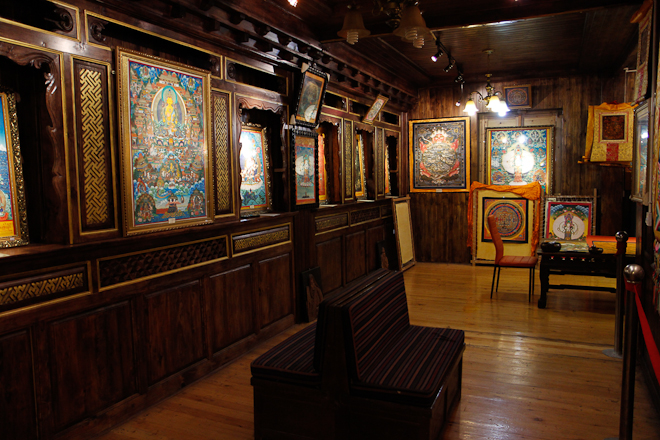 Cina pittura buddista Thanka